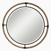 Melville Round Mirror - Hedi's Furniture